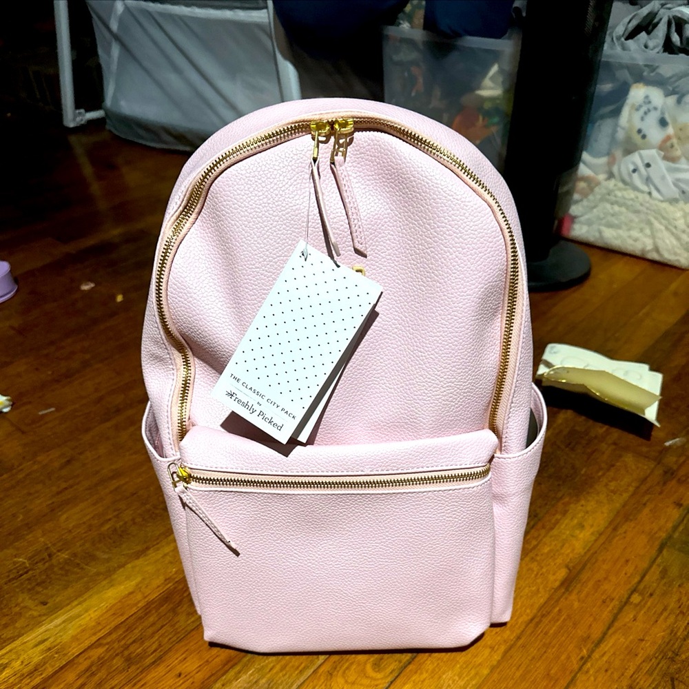 Freshly Picked Diaper Backpack, includes changing pad - Brand New!